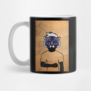 R NFT - MaleMask with AnimalEye Color and DarkSkin on OpenSea Mug